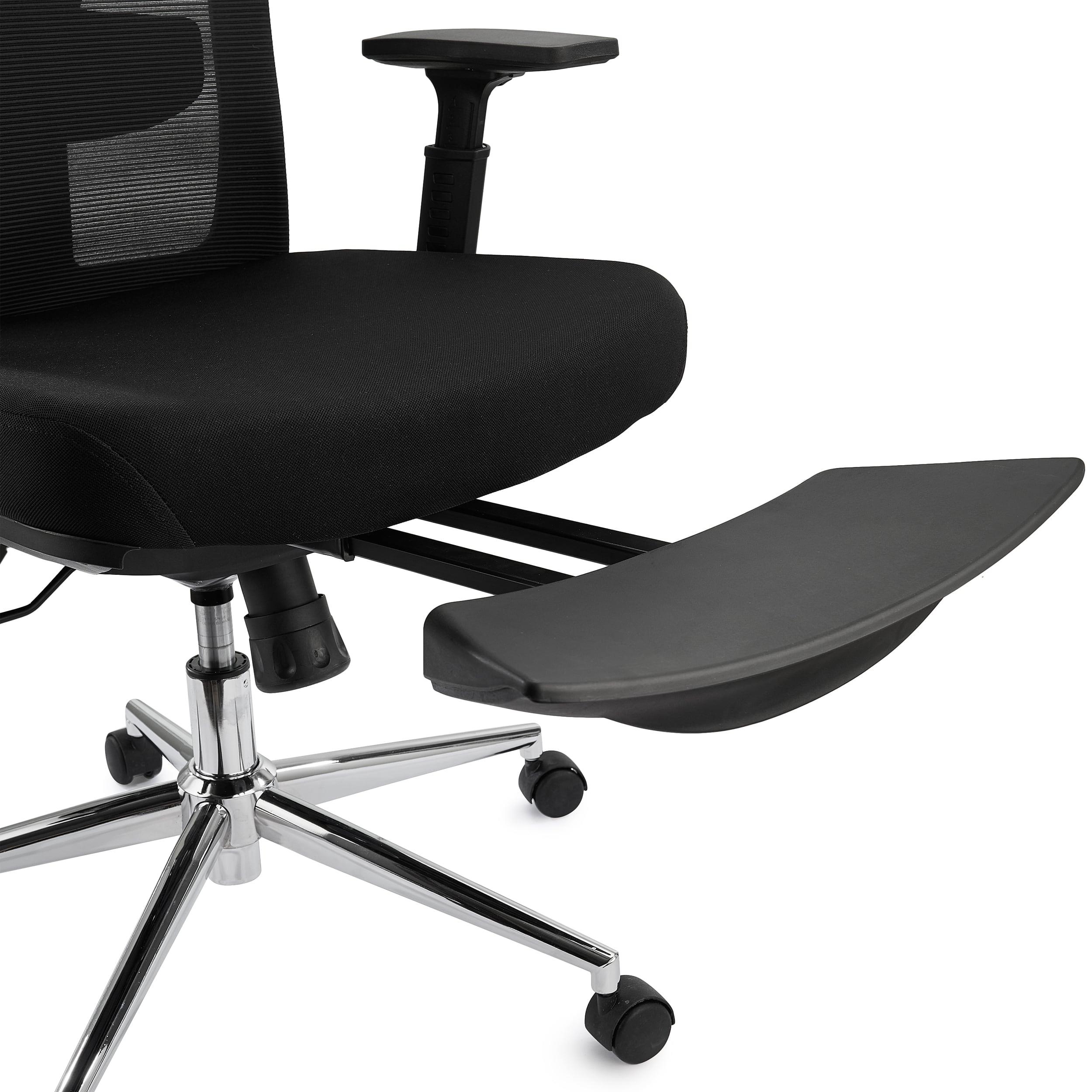  Silla de oficina con reposapiés, silla ergonómica